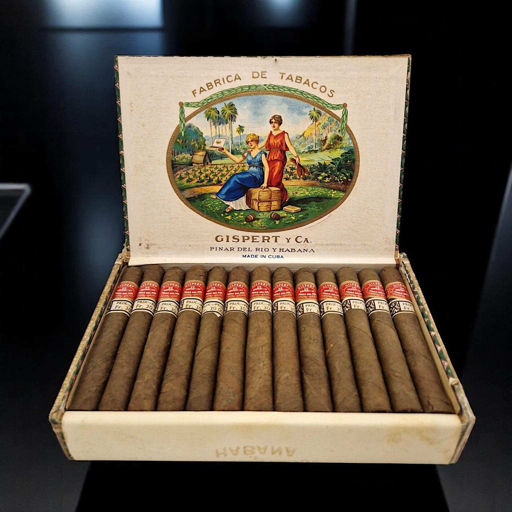 GISPERT GISPERT HABANERAS N°2 - BOX 25'S