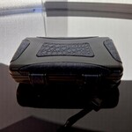 RHEIN CIGAR CASE 5 CIGARS CROCODILE