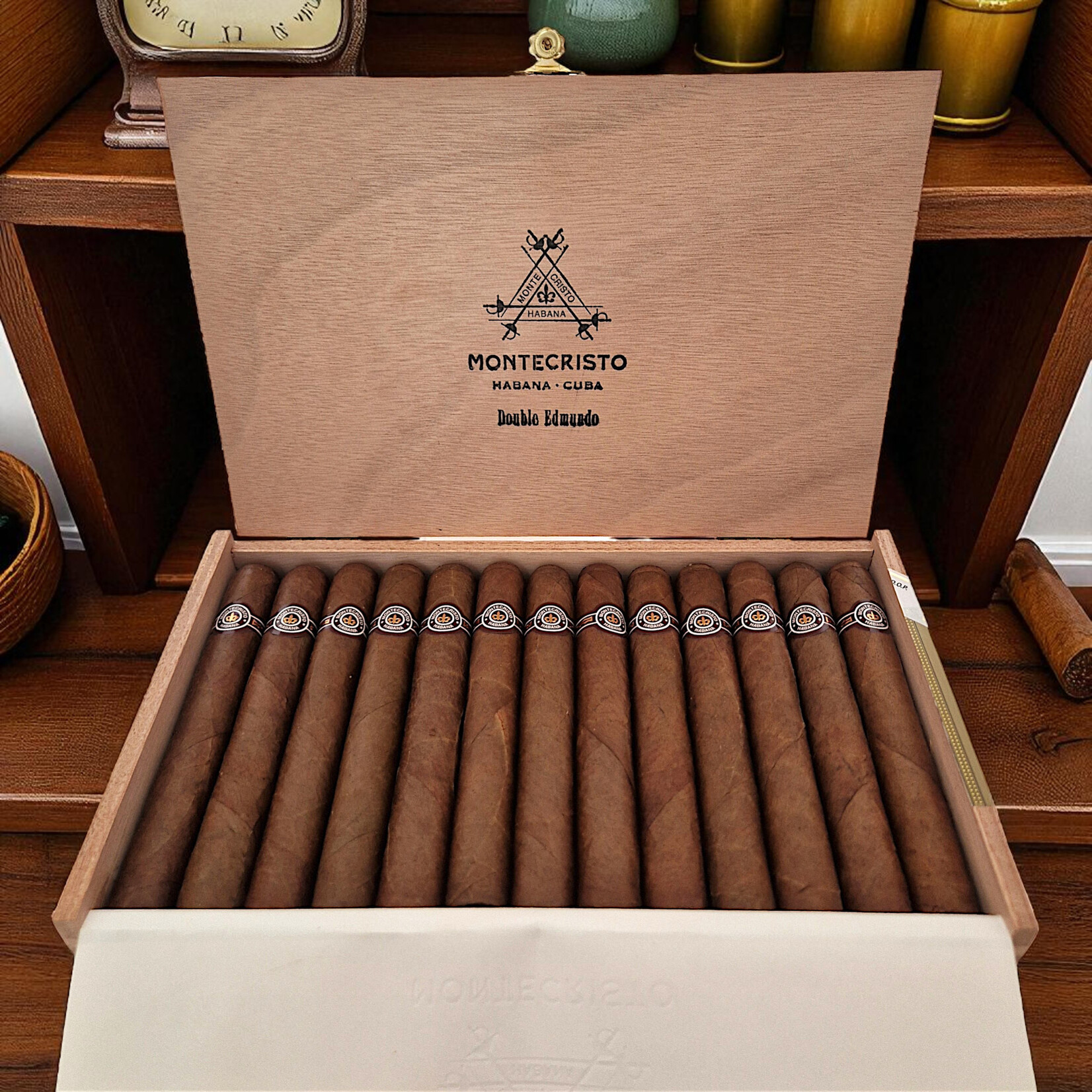 MONTECRISTO MONTECRISTO DOUBLE EDMUNDO FULL BOX 25'S