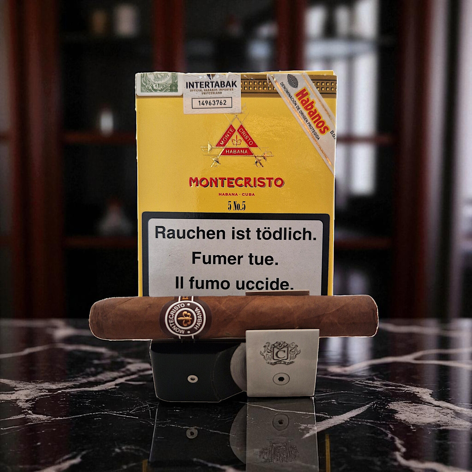 MONTECRISTO MONTECRISTO NUMERO 5 CARD BOX /5