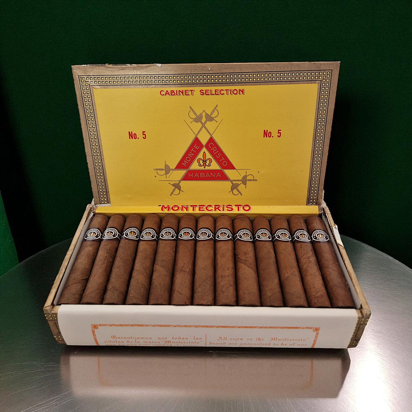 MONTECRISTO MONTECRISTO NUMERO 5 FULL BOX 25'S