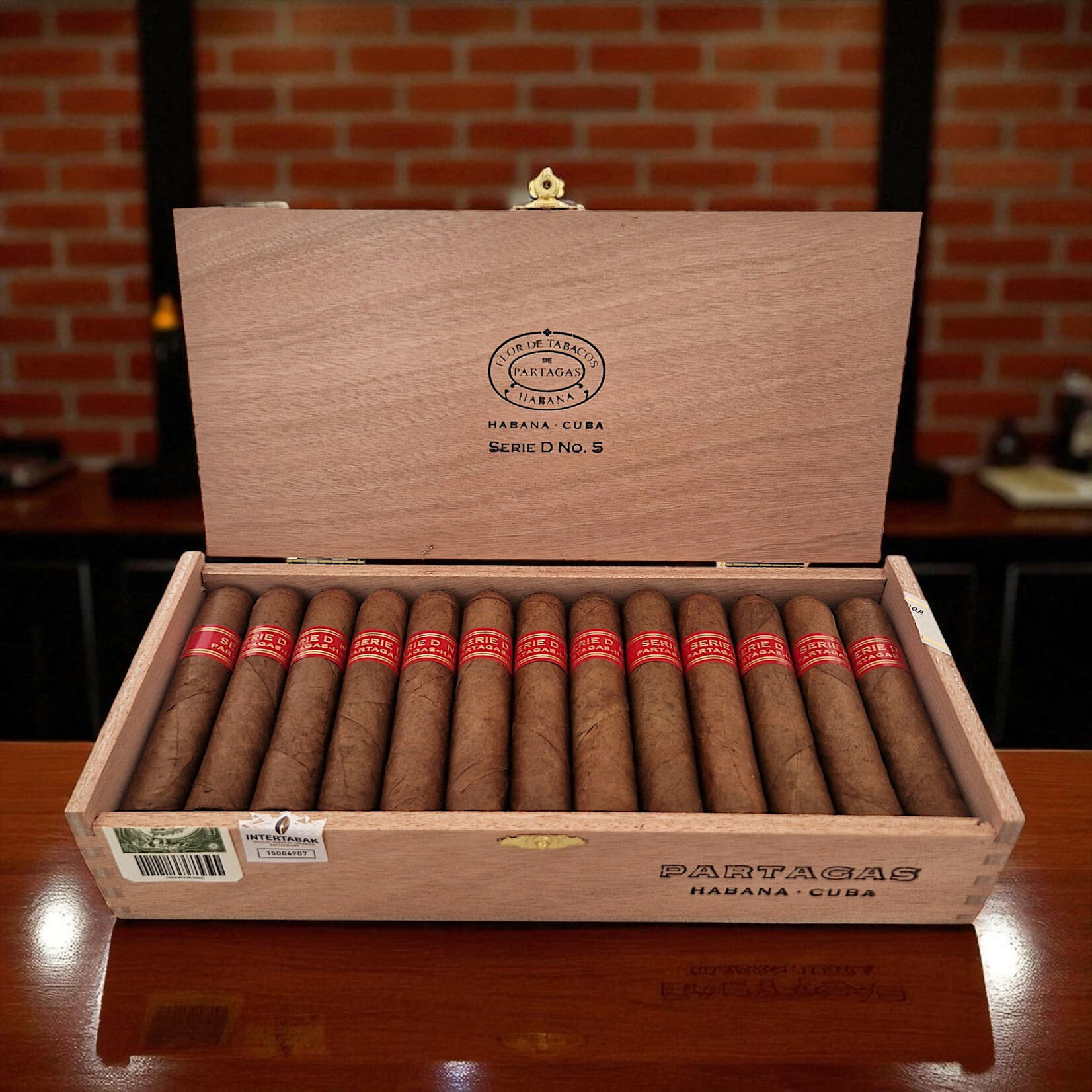 PARTAGAS Copy of PARTAGAS SERIE D 5 FULL BOX 10'S