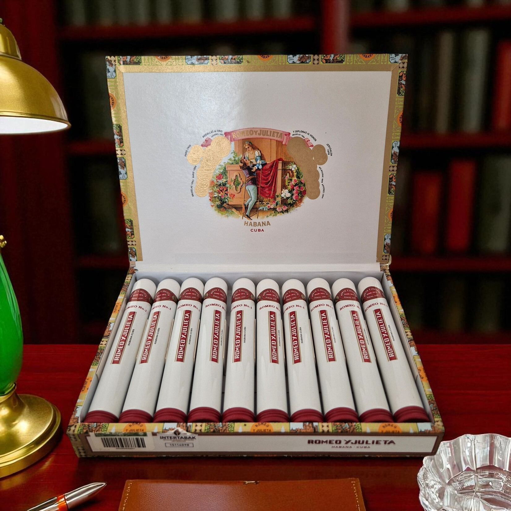 ROMEO Y JULIETA Copy of ROMEO Y JULIETA N 1 TUBOS FULL BOX 25'S