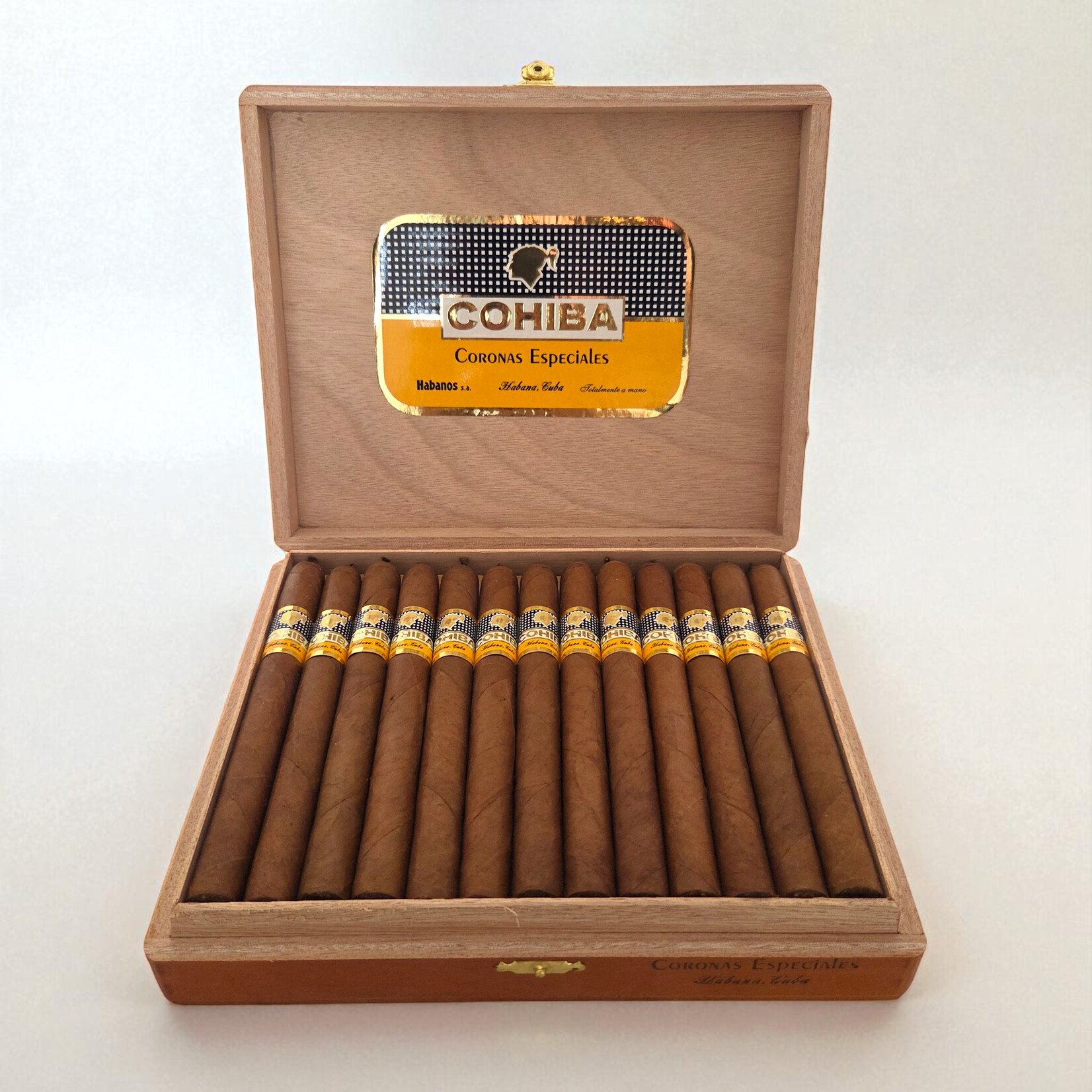 COHIBA COHIBA CORONAS ESPECIALES FULL BOX 25'S