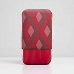 RÉCIFE Copy of RÉCIFE ETUI 2 CIGARES STRILLE BRUN FONCE INT RED