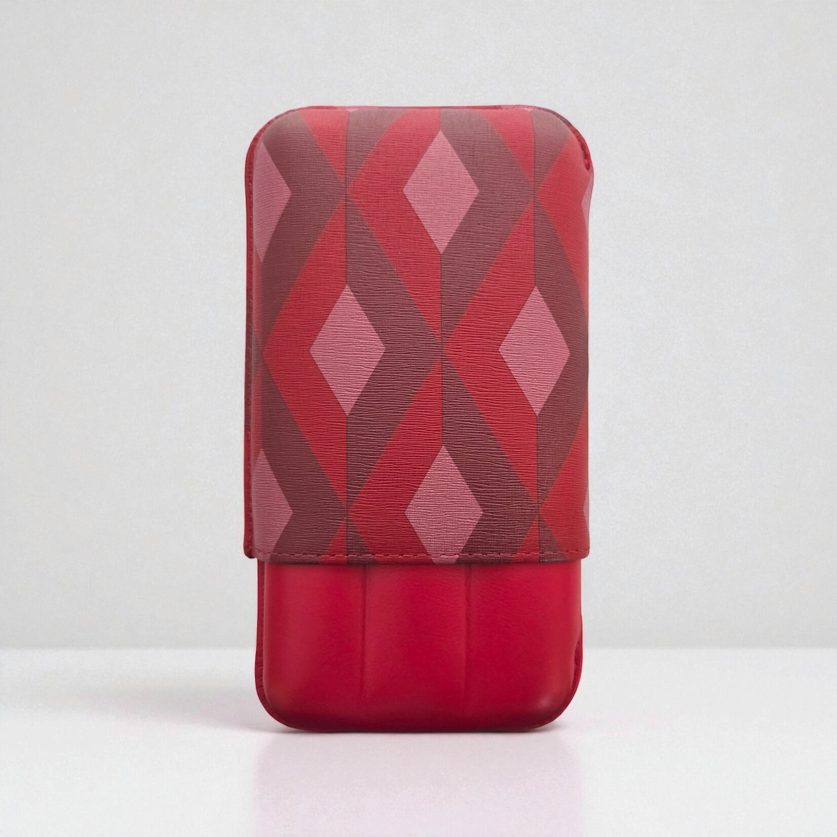 RÉCIFE Copy of RÉCIFE ETUI 2 CIGARES STRILLE BRUN FONCE INT RED