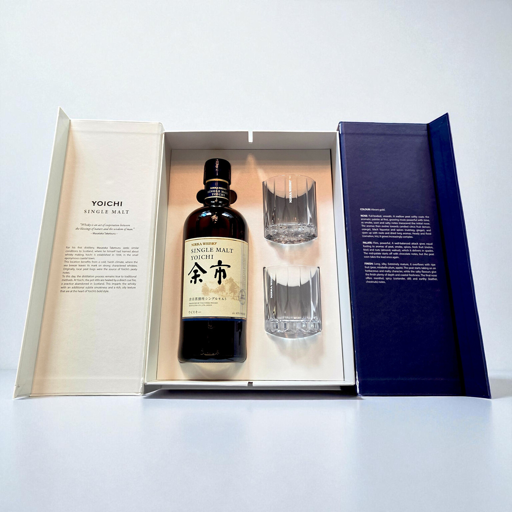 NIKKA NIKKA YOICHI SINGLE MALT GIFT PACK 2 TUMBLER