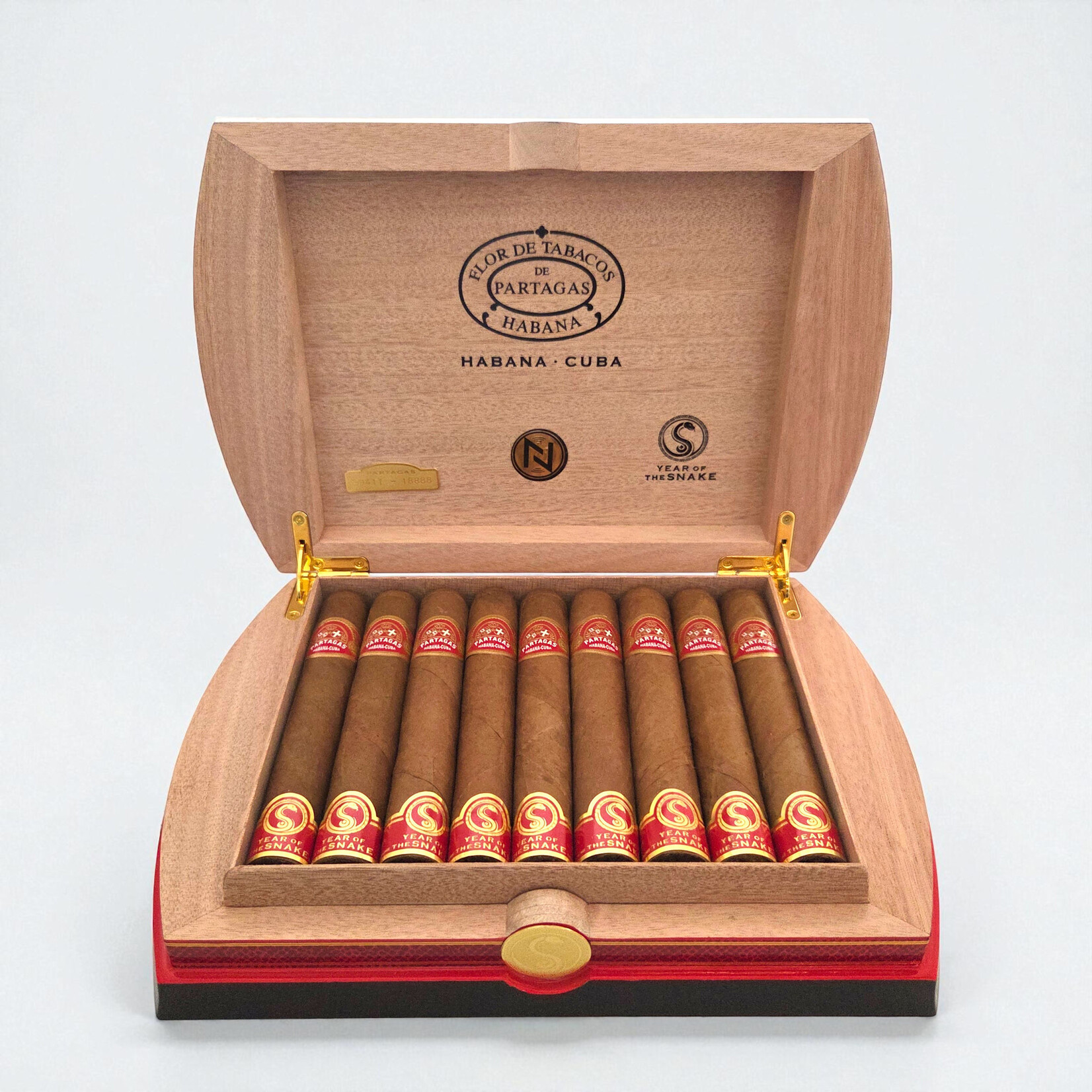 PARTAGAS PARTAGAS CEDROS YEAR OF THE SNAKE 2025 FULL BOX 18'S