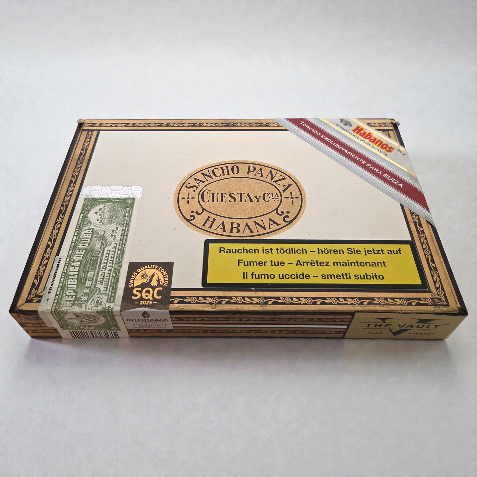 SANCHO PANZA SANCHO PANZA VALIENTES ER SUIZA  VAULT 2017 BOX 10'S