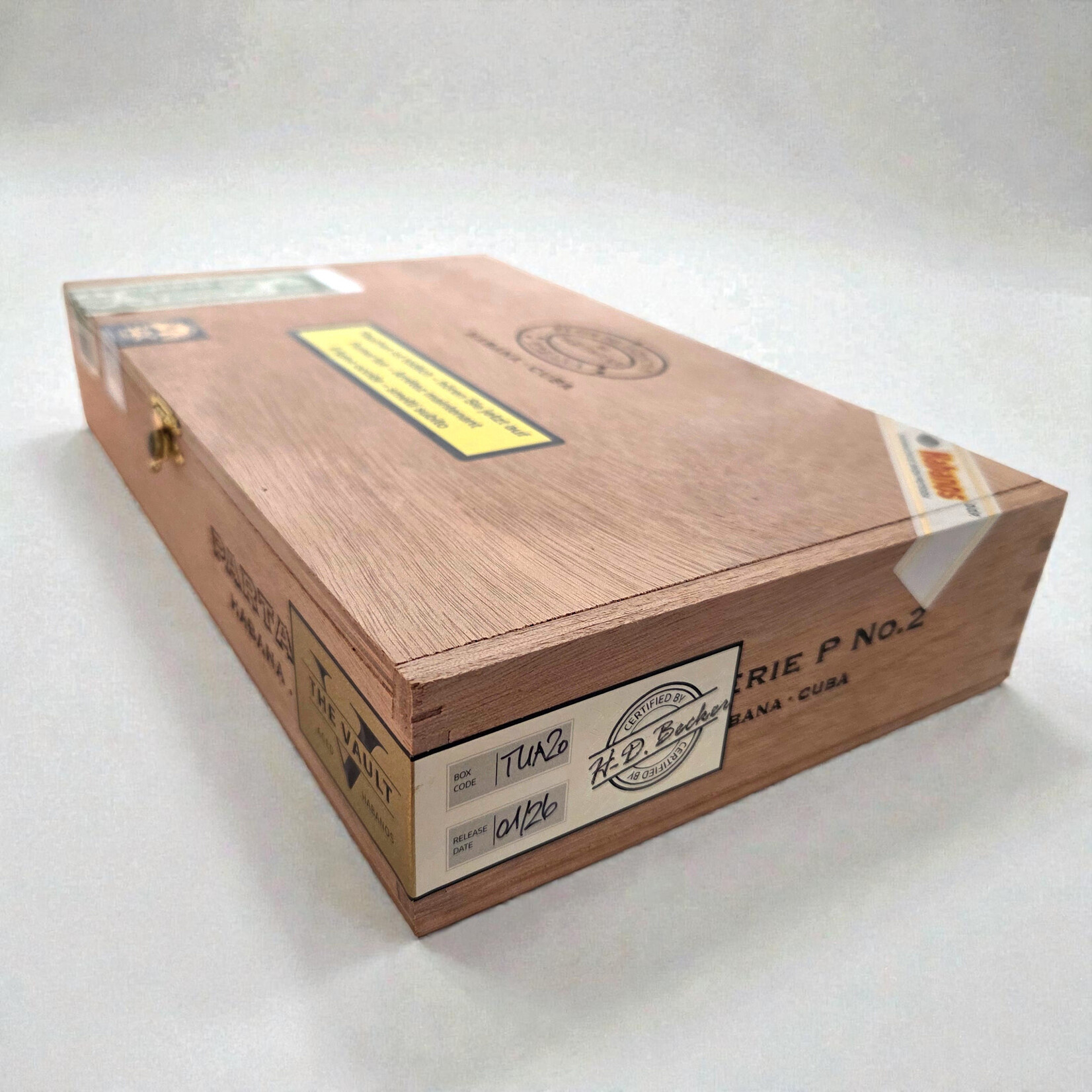 PARTAGAS PARTAGAS SERIE P2 THE VAULT 2020 - FULL BOX 25'S