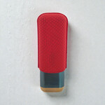 ST DUPONT ST DUPONT ETUI 2 CIGARES LE MANS BLANC/CHROME