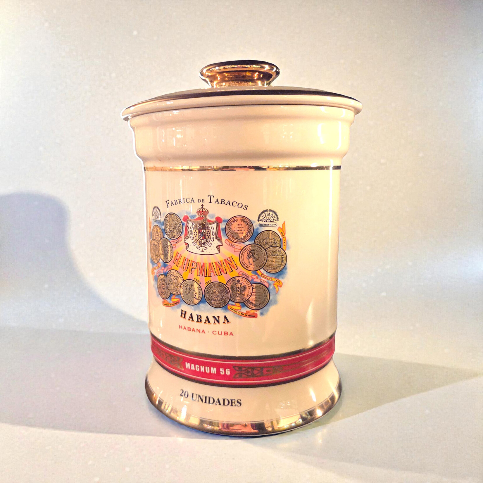 H. UPMANN EMPTY JAR H. UPMANN MAG 56