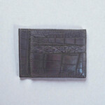 RHEIN Copy of RHEIN LEATHER CARD HOLDER CROCODILE