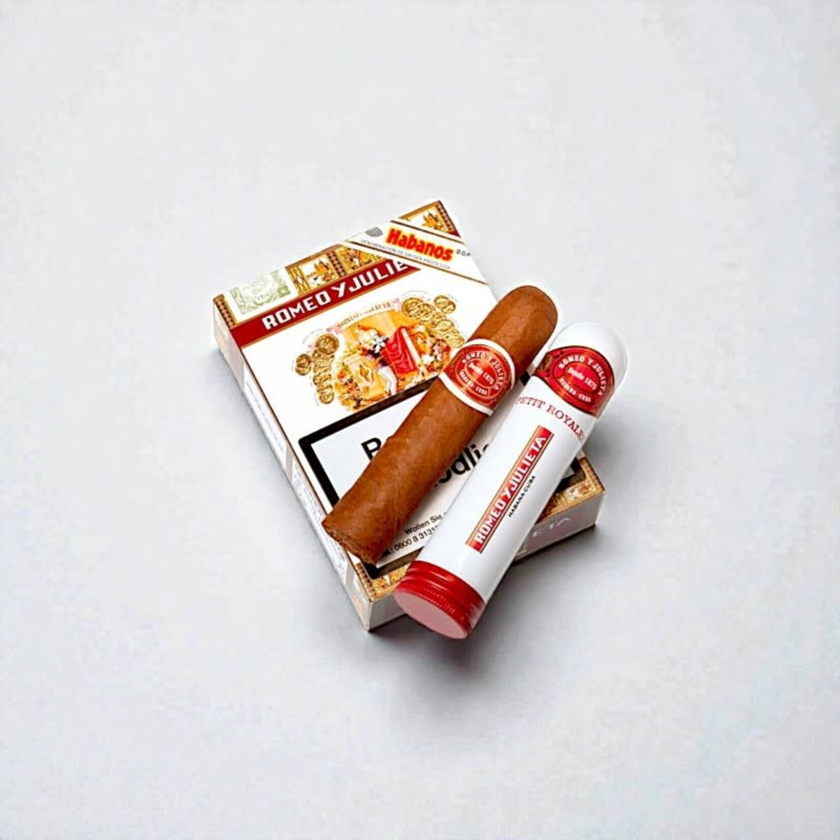ROMEO Y JULIETA ROMEO Y JULIETA PETIT ROYALE TUBOS CARDBOX /3