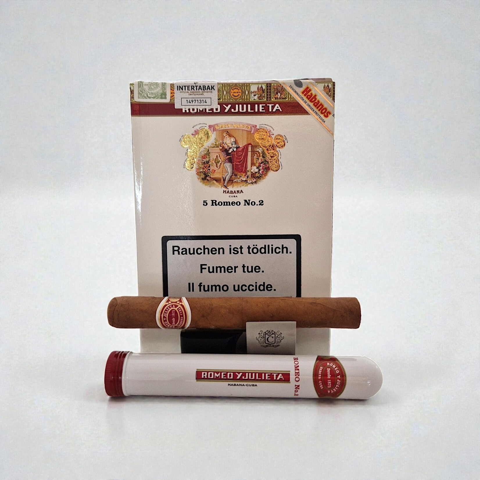 ROMEO Y JULIETA ROMEO Y JULIETA NUMERO 2 TUBOS CARD BOX /5