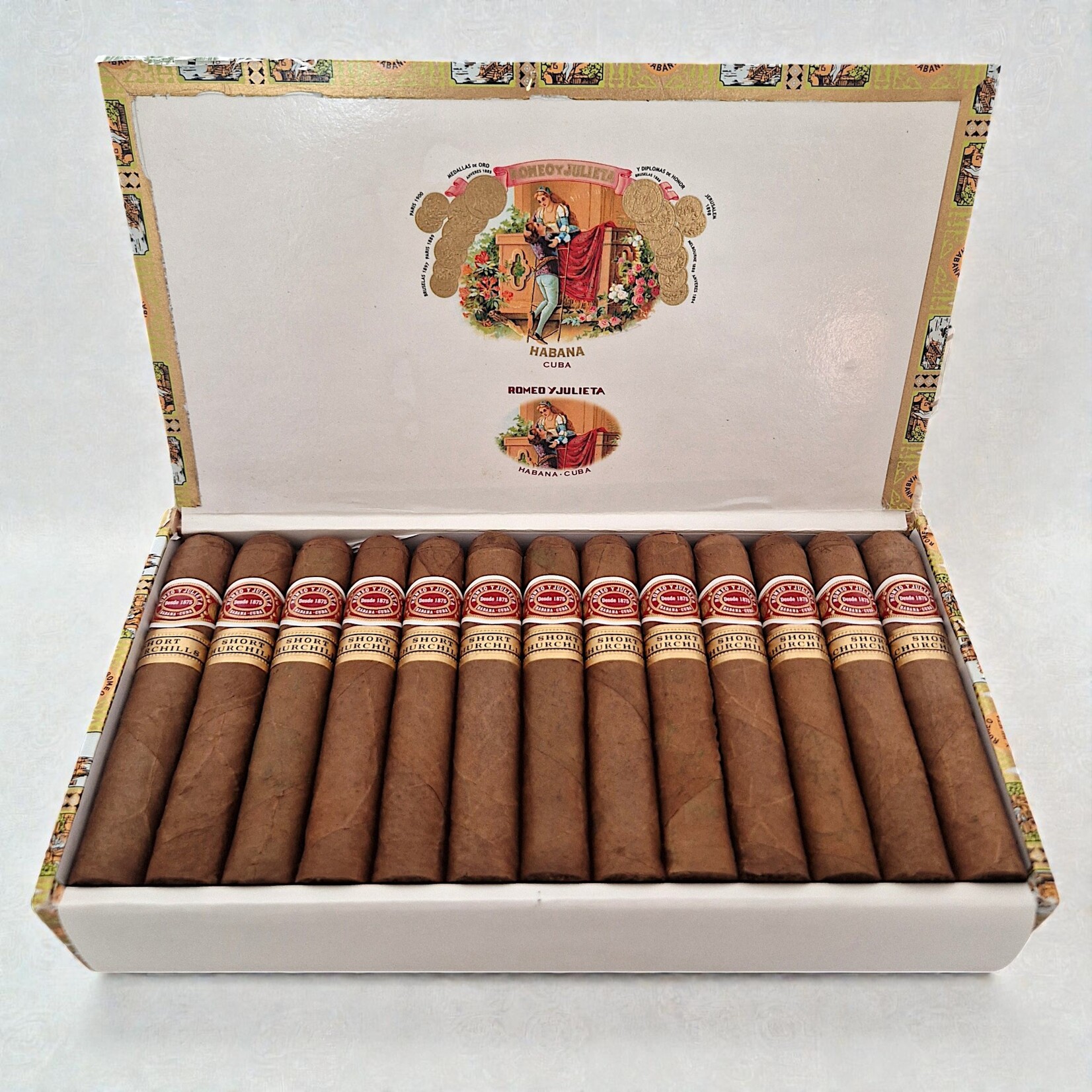 ROMEO Y JULIETA Copy of ROMEO Y JULIETA SHORT CHURCHILLS STICK