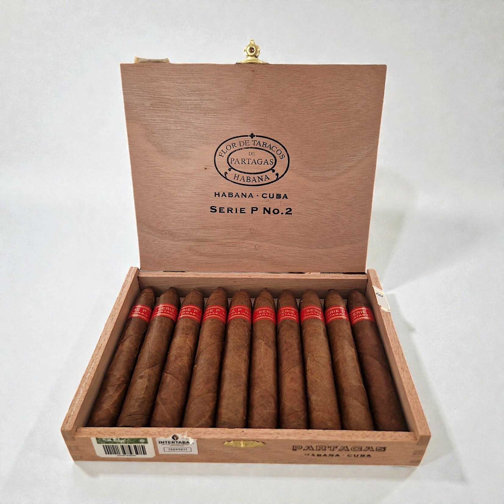 PARTAGAS PARTAGAS SERIE P 2 FULL BOX 10'S