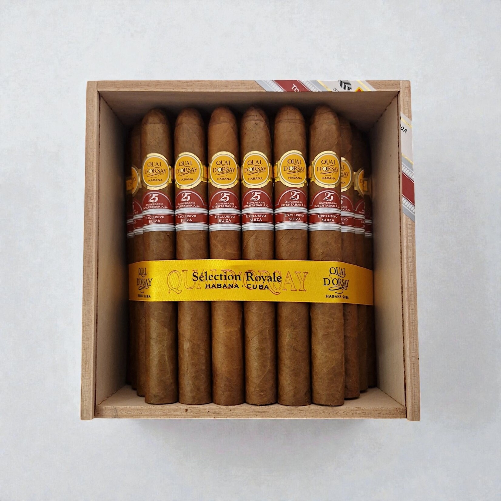 QUAI D'ORSAY QUAI D'ORSAY SELECTION ROYALE SLB ER SUISSE - FULL BOX 50'S