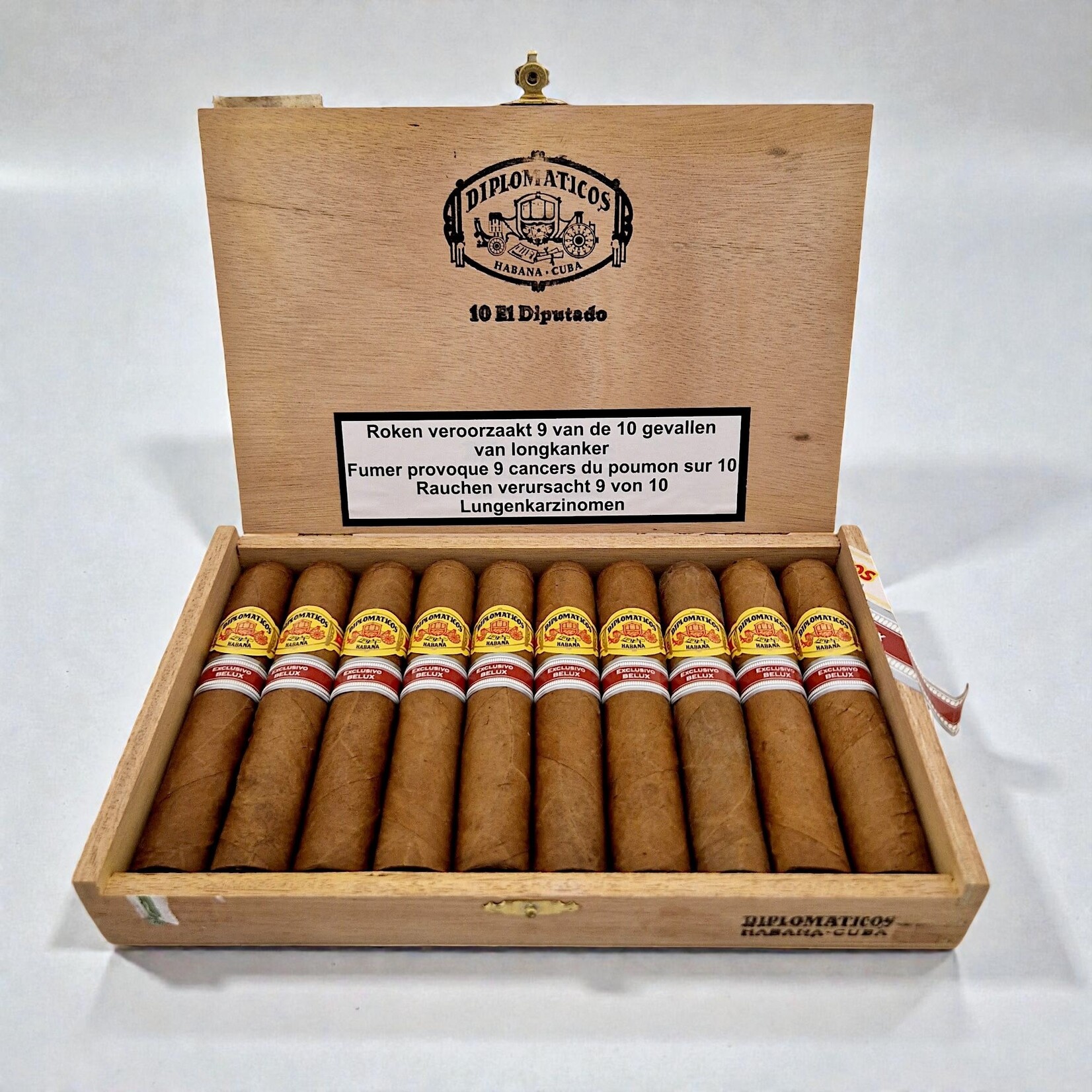 DIPLOMATICOS DIPLOMATICOS EL DIPUTADO ER BELUX 2019 BOX 10'S