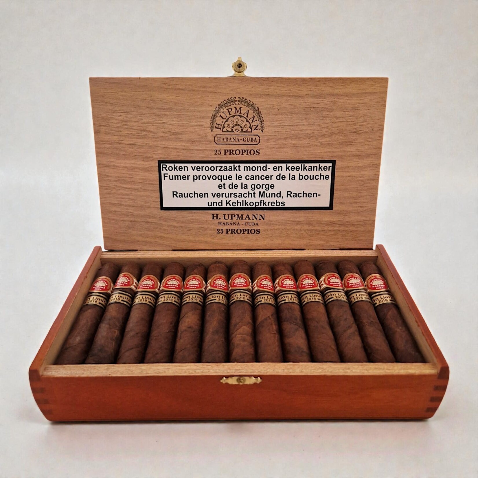 H. UPMANN H. UPMANN PROPRIOS EL 2018 - BOX 25'S