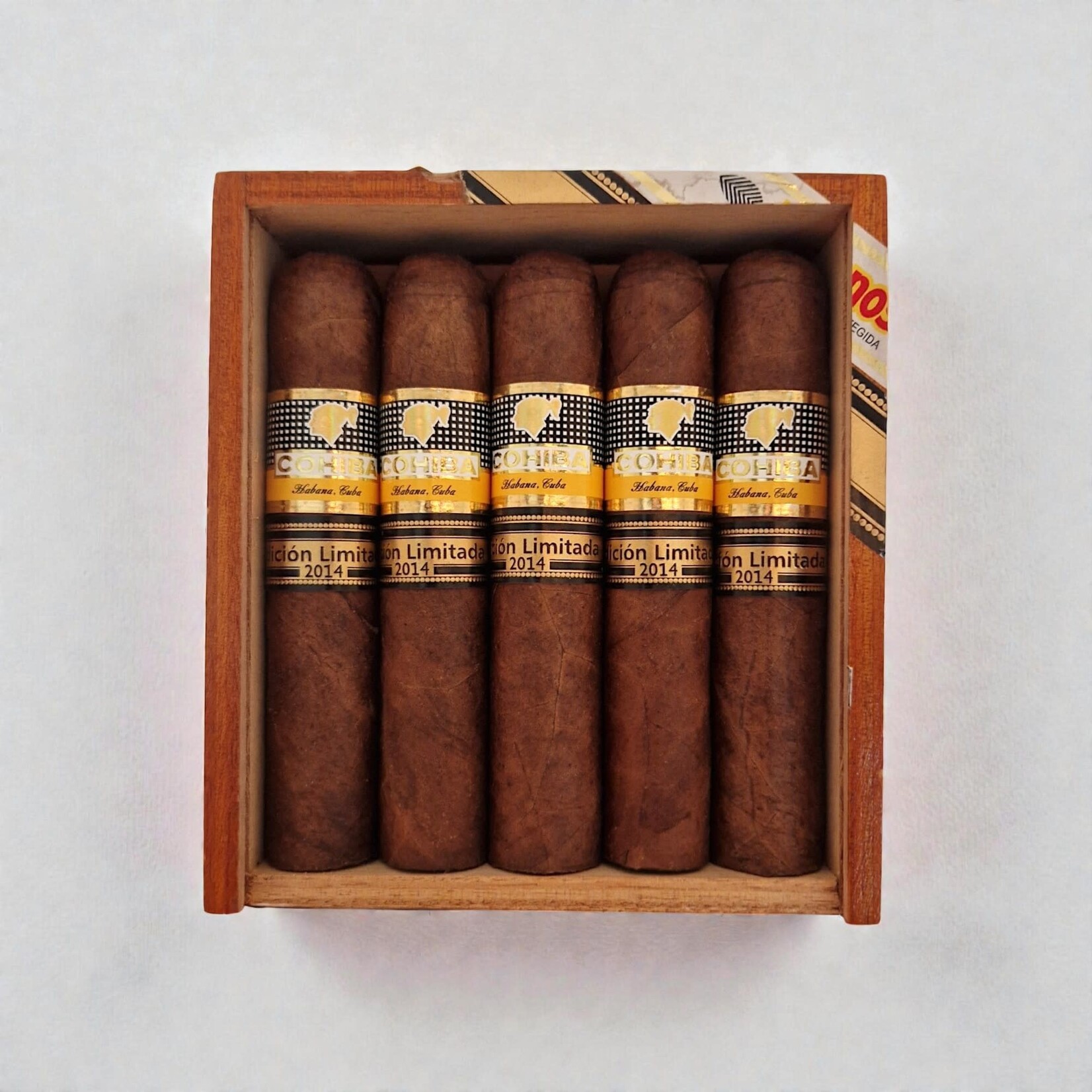 COHIBA COHIBA ROBUSTO SUPREMOS LIMITED EDITION 2014 - FULL BOX 10'S