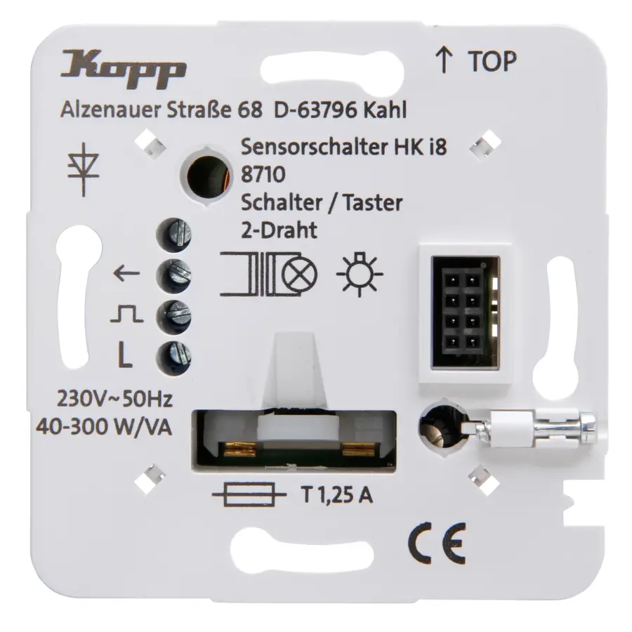 Kopp tastschakelaar HKi8 2-draads (871000010)