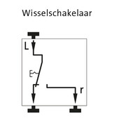 Kopp wisselschakelaar (503600006)