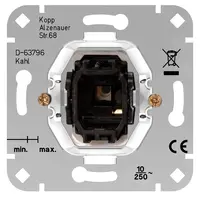 Kopp enkel drukcontact terugverend maakcontact (504300008)