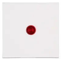 Kopp schakelwip controlevenster rood HK07 Athenis helder wit glans (490072006)