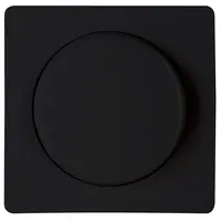 Kopp dimmerknop druk-draaidimmer HK05 Paris zwart mat (333750009)