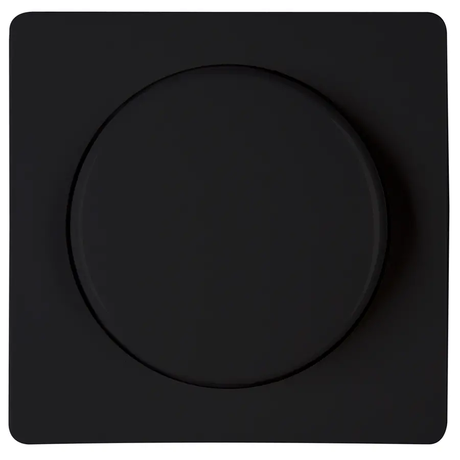 Kopp dimmerknop druk-draaidimmer HK05 Paris zwart mat (333750009)