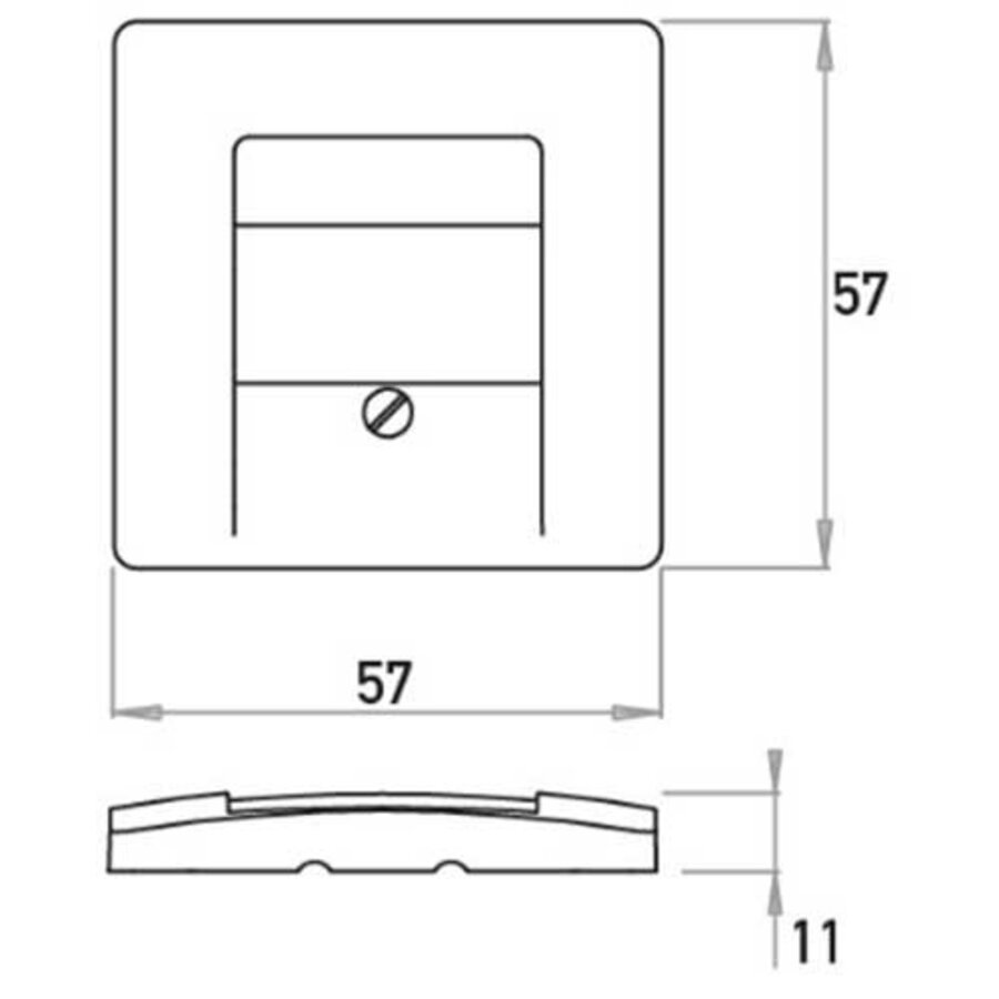 Kopp cpl tdo tel 3-aansl matzw (373850000)