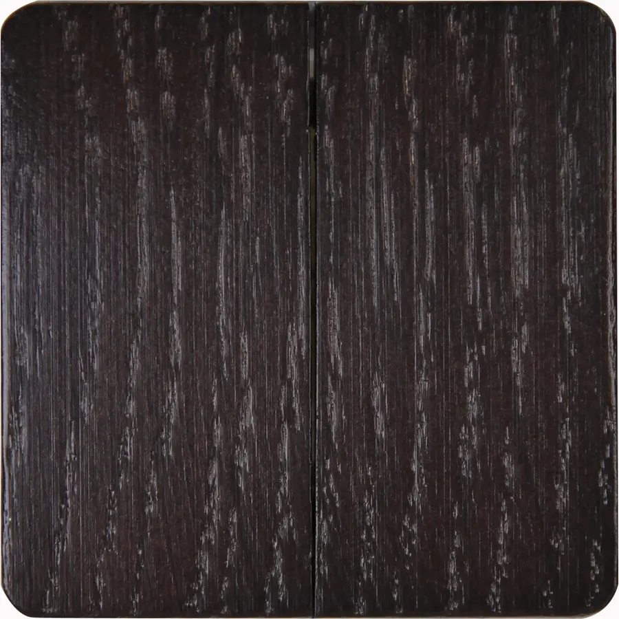 Kopp schakelwip 2-voudig HK02 Milano wenge (331437001)