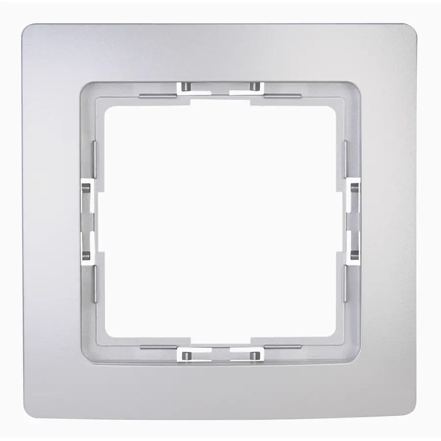 Kopp afdekraam 1-voudig HK05 Paris zilver OP=OP (308420003)