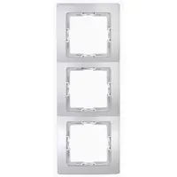 Kopp afdekraam 3-voudig HK05 Paris zilver OP=OP (308620009)