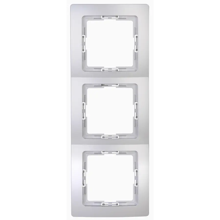 Kopp afdekraam 3-voudig HK05 Paris zilver OP=OP (308620009)