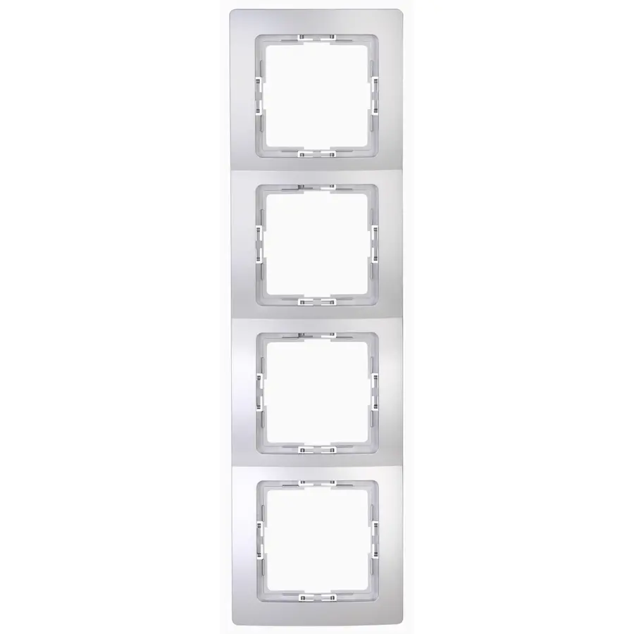 Kopp afdekraam 4-voudig HK05 Paris zilver OP=OP (308720002)