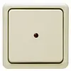 Kopp opbouw controleschakelaar Standard creme (514601005)