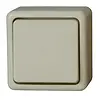 Kopp opbouw wisselschakelaar Standard creme (513601004)