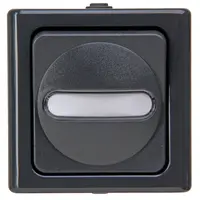 Kopp wisselschakelaar IP44 antraciet Blue Electric (561415002)