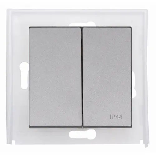 Kopp wip dubbel IP44 staal HK07 (493647001) Kopp wip dubbel IP44 staal HK07 (493647001)
