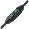 Kopp draagbare schakelaar met 2-polige aardlekschakelaar 16A 30mA IP55 (193201006)