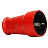 Kopp contrastekker ra pvc 16a rood (182712001)