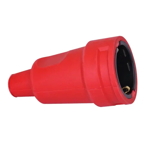 Kopp contrastekker ra rubber 16a rd (180412000) Kopp contrastekker ra rubber 16a rd (180412000)