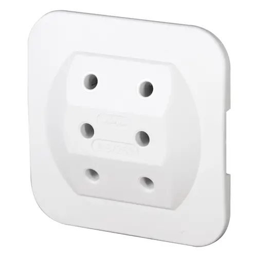 Kopp adapter 3v euro vlak wit 2 stuks (174902081) Kopp adapter 3v euro vlak wit 2 stuks (174902081)