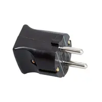 Kopp contactstop RA kunststof 16A zwart (170205010)