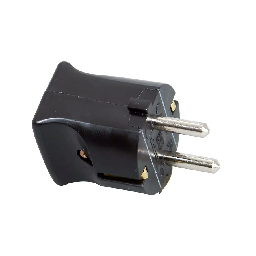Kopp contactstop RA kunststof 16A zwart (170205010)