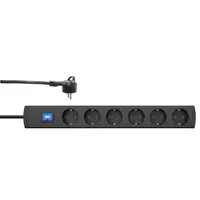 Kopp snoercentr 6v ra sch 1.4m antr (233405007)