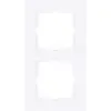 Kopp afdekraam 2-voudig HK07 PURE arctic wit glans (406913005)