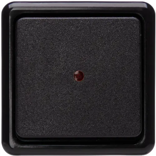 Kopp opbouw controleschakelaar Standard zwart (514605009)